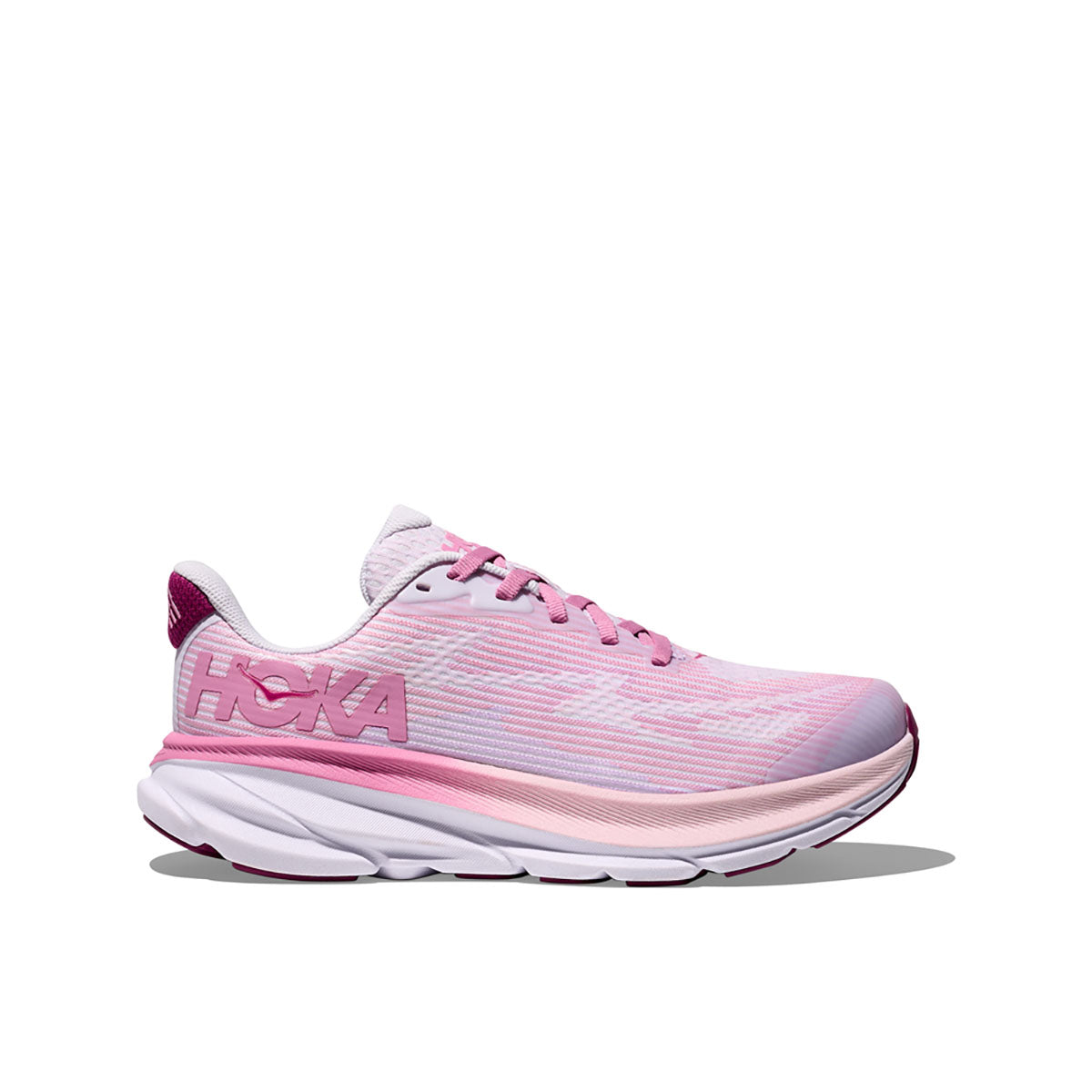 Hoka Kids Clifton 9 Starlight Glow / Wildflower