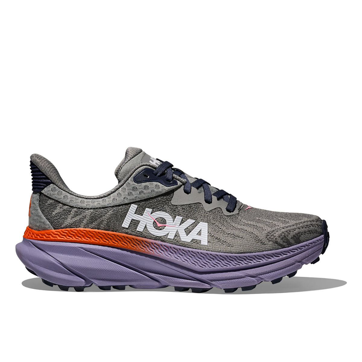Hoka Womens Challenger 7 Galactic Grey / Wild Indigo
