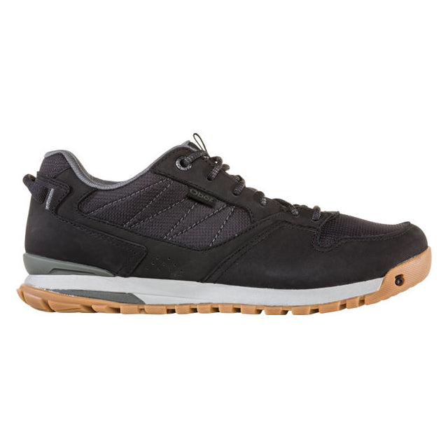 Oboz Mens Bozeman Low Black