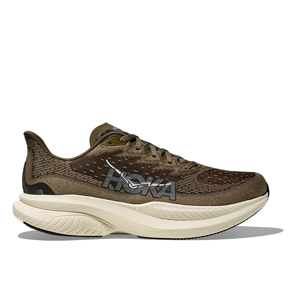 Hoka Mens Mach 6 Antique Olive / Truffle Salt
