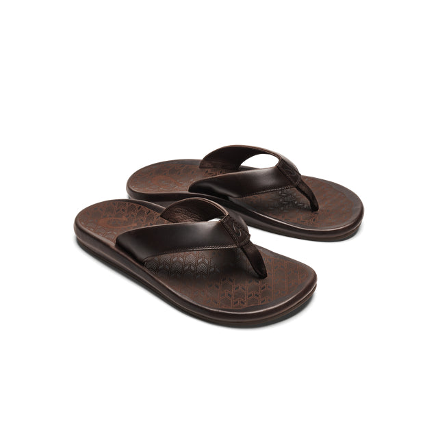 Olukai M 'Ilikai 6363 Dark Wood/Dark Wood