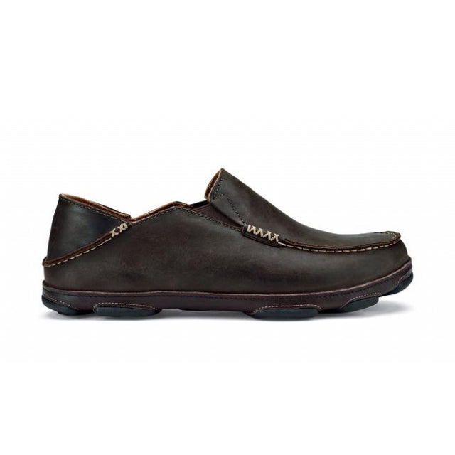 Olukai Mens Moloa Dark Wood/Dark Java