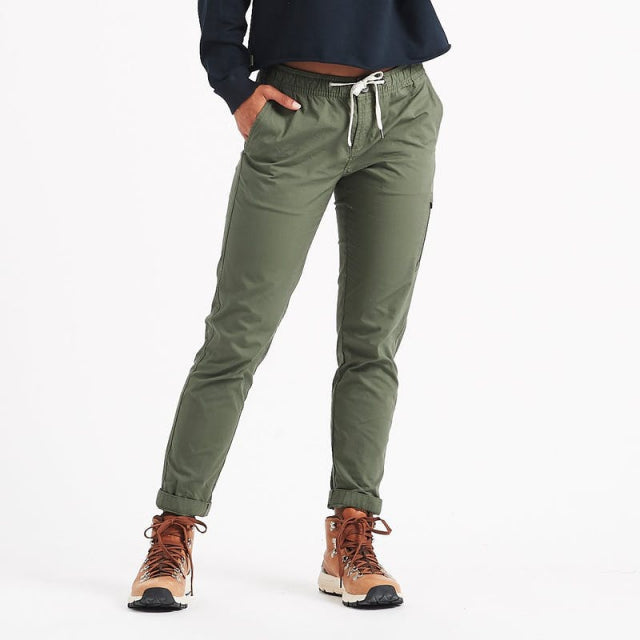 Vuori Womens Ripstop Pant AR Army / M