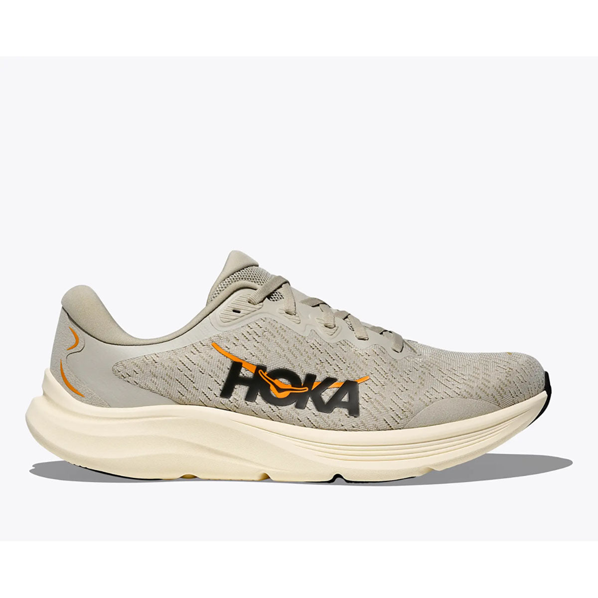 Hoka Mens Solimar 2 Oyster Mushroom / Vintage Yellow