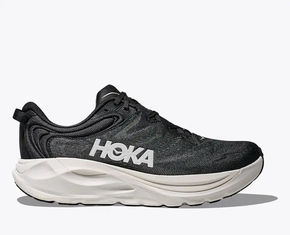 Hoka Mens Gaviota 6 Black/White