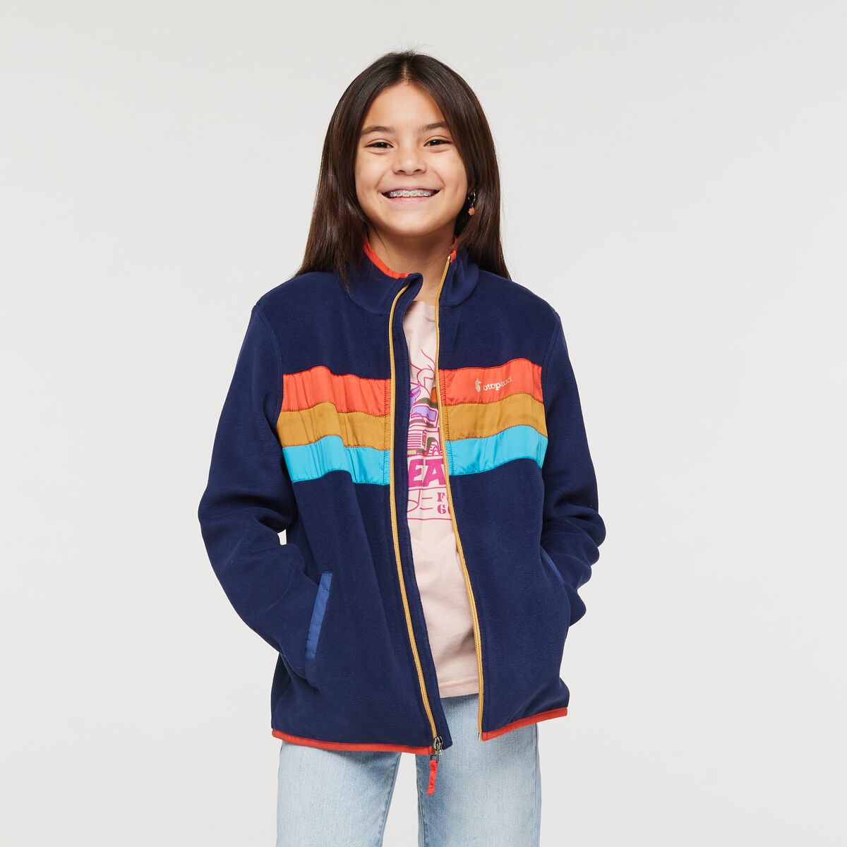 Cotopaxi Kids' Teca Fleece Jacket Rabbit Hole