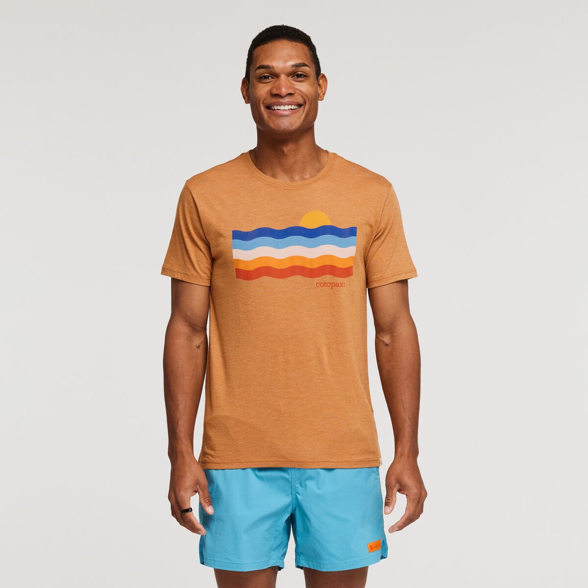 Cotopaxi Men's Disco Wave T-Shirt addle / S
