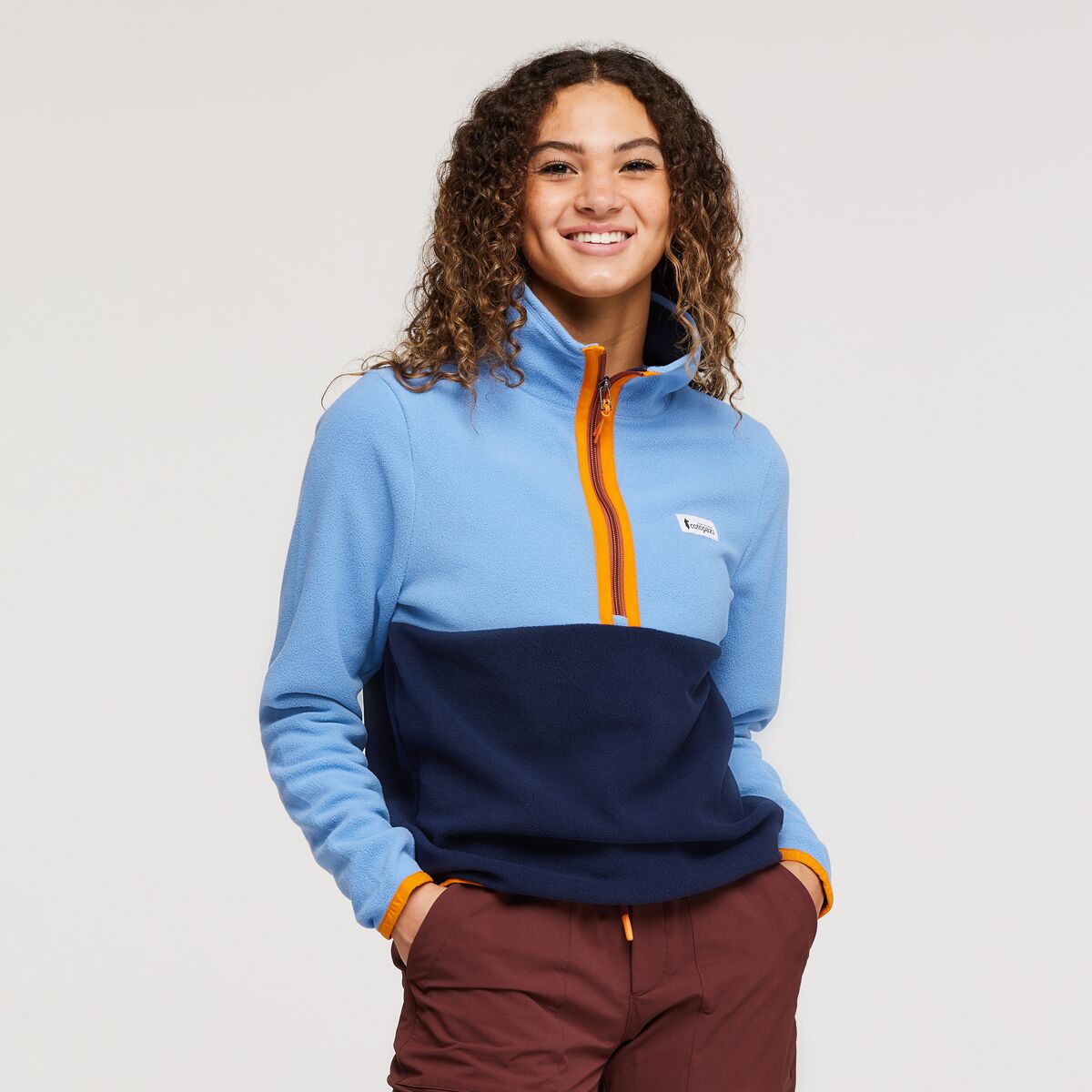 Cotopaxi Women&#39;s Amado Fleece Pullover upine &amp; Maritime / L