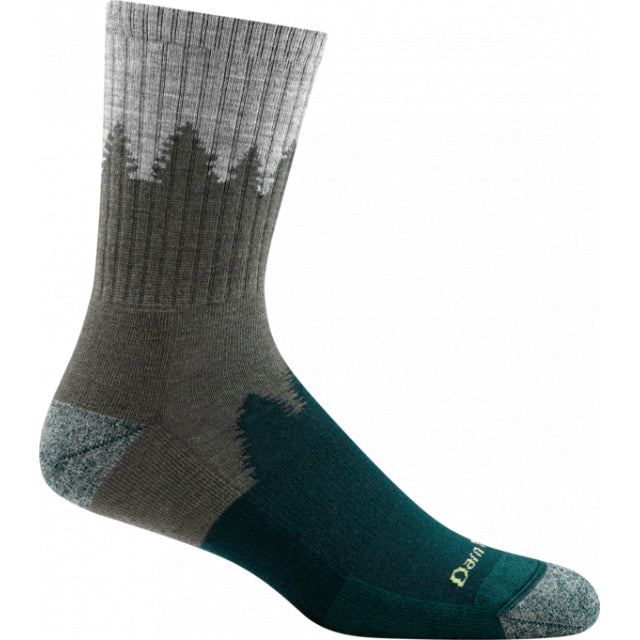 Darn Tough M Number 2 Micro Crew Midweight w/ Cushion Green