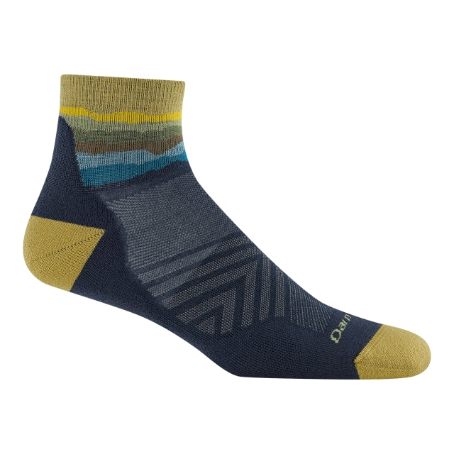 Darn Tough M Run 1/4 Ultra-Lightweight w/ Cushion 1040 Skyracer Blue