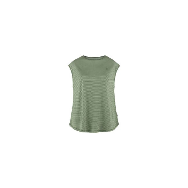 Fjallraven W High Coast Cool T-shirt 614 Patina Green