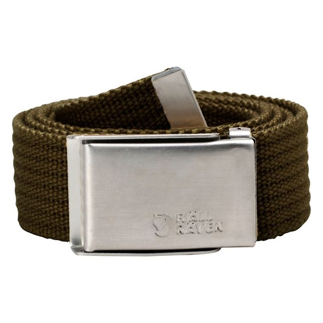 Fjallraven Merano Canvas Belt Dark Olive