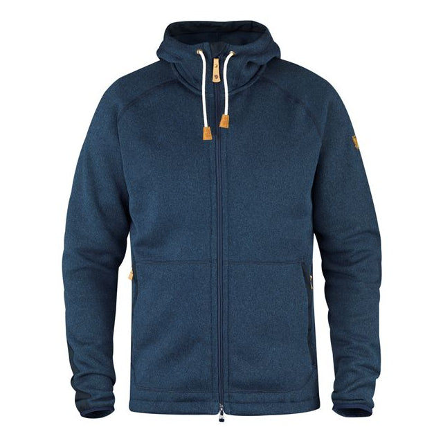 Fjallraven Men&#39;s Ovik Fleece Hoodie 560 Navy