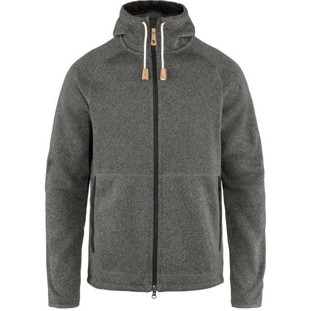 Fjallraven Men&#39;s Ovik Fleece Hoodie 030 Dark Grey