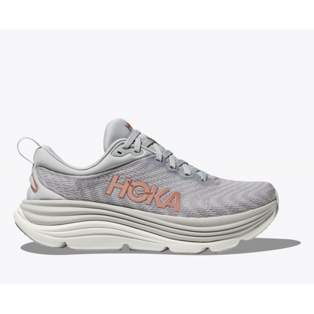 Hoka Women&#39;s Gaviota 5 HMRG Harbor Mist/Rose Gold