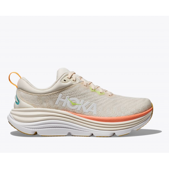 Hoka Women&#39;s Gaviota 5 VLG Vanilla/Eggnog