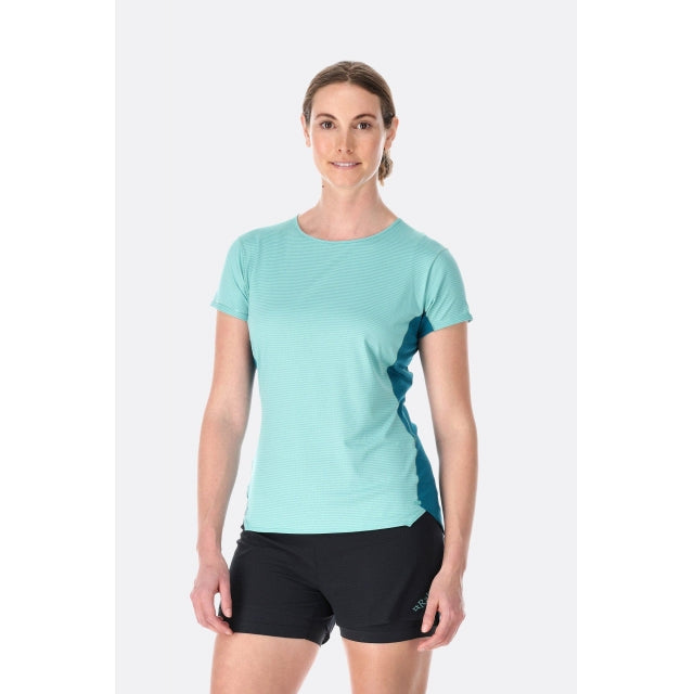 Rab Women&#39;s Sonic Ultra Tee MEU Meltwater/Ultramarine