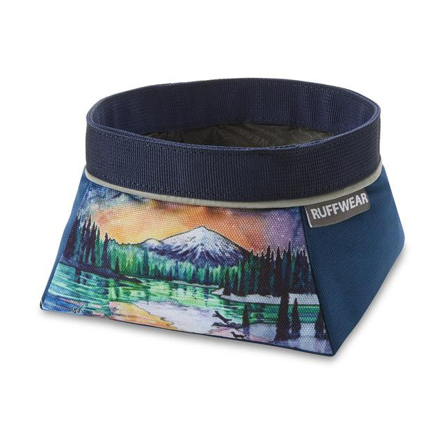 Ruffwear Artist Series Quencher Bowl - Medium Sparks Lake