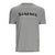 Simms Fishing Mens Simms Logo T-Shirt 1181 Cinder Heather