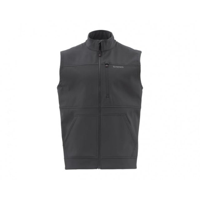 Simms Fishing Men&#39;s Rogue Fleece Vest 005 Raven