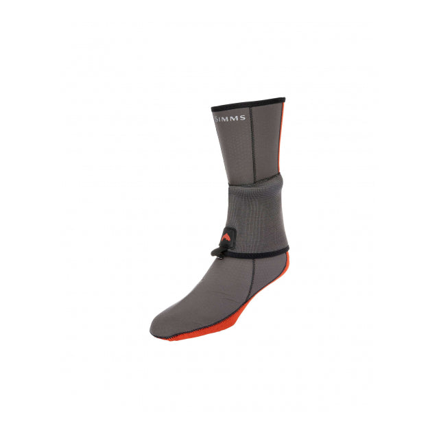 Simms Fishing Mens Neoprene Flyweight Sock 015 Pewter