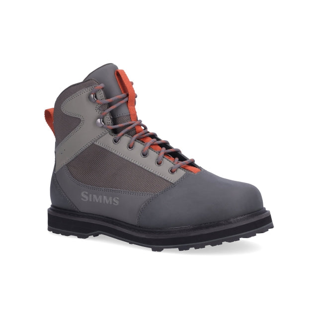 Simms Fishing Mens Tributary Boot - Rubber Soles 1034 Basalt