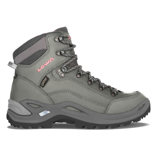 Lowa Womens Renegade GTX Mid Hiking Boot Graphite Rose