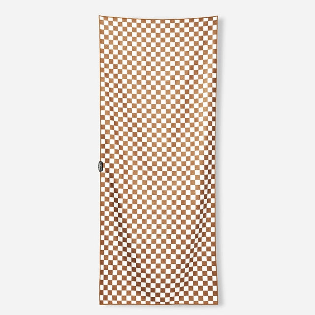 Nomadix Single Sided Print Check Coconut