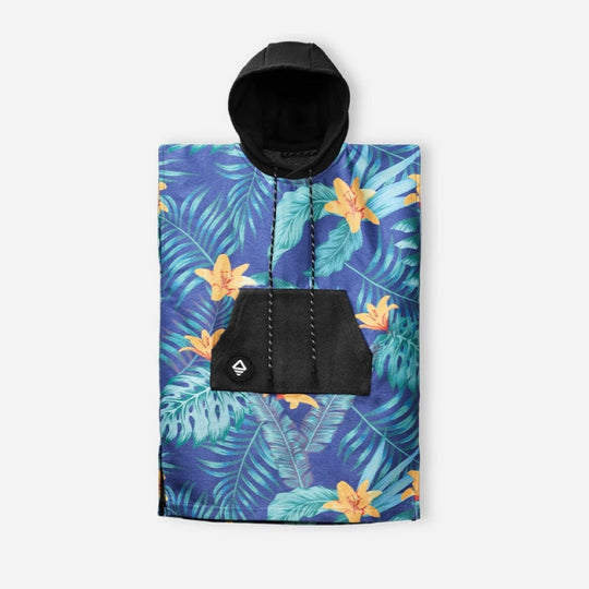 Little Kid Changing Poncho