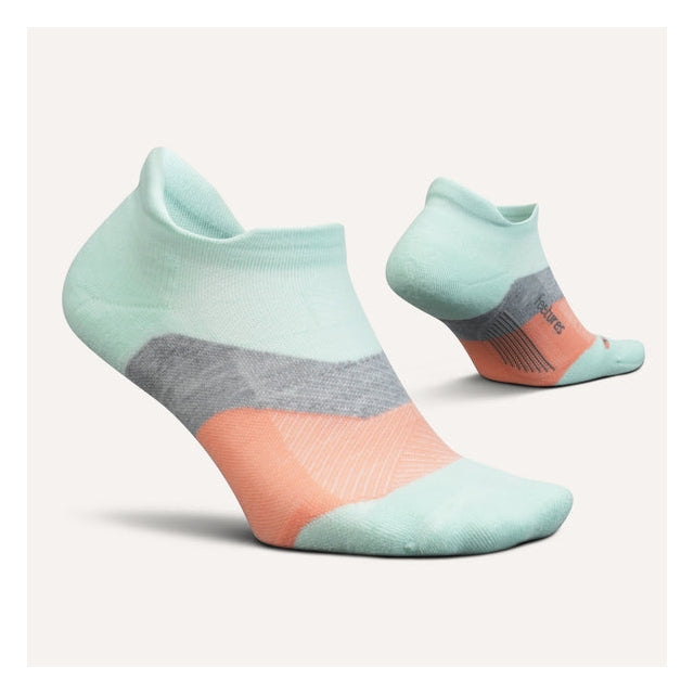 Feetures! Elite Max Cushion No Show Tab 2580 ove Aside Mint / M