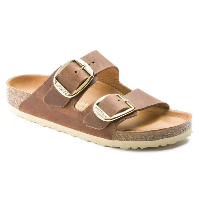 Birkenstock Arizona Big Buckle Oiled Leather - Nar Cognac