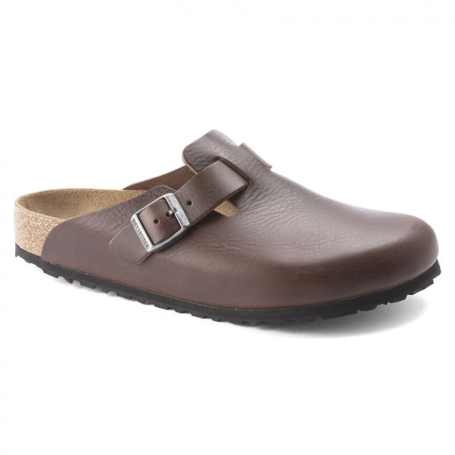 Birkenstock Boston Grip Leather - Reg Vintage Roast