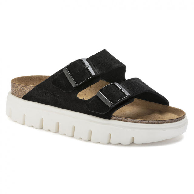Birkenstock Arizona Chunky Suede - Nar Black