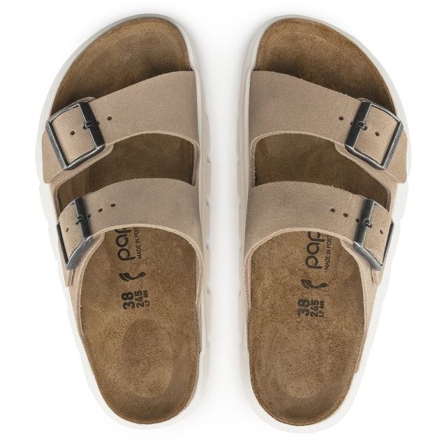 Birkenstock Arizona Chunky Suede - Nar Warm Sand