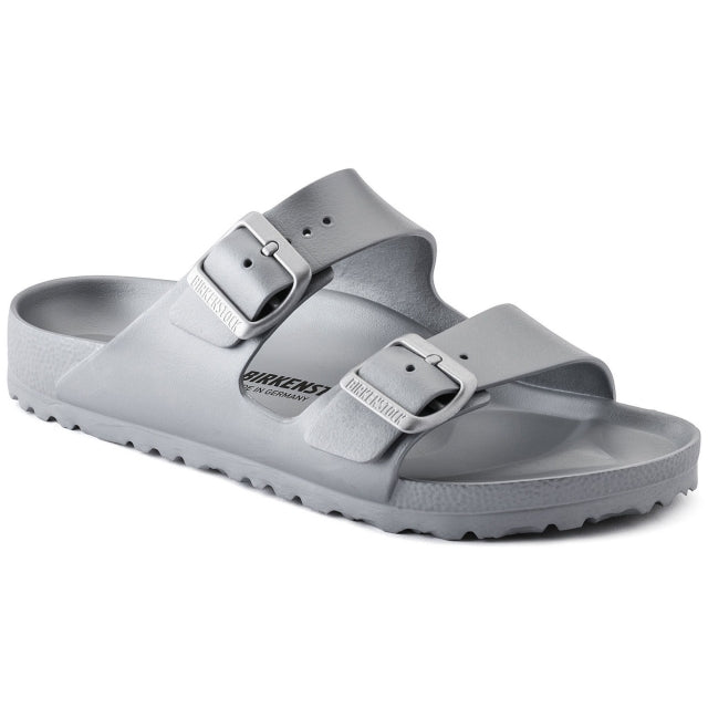 Birkenstock Arizona Essentials EVA - Narrow Metallic Silver: