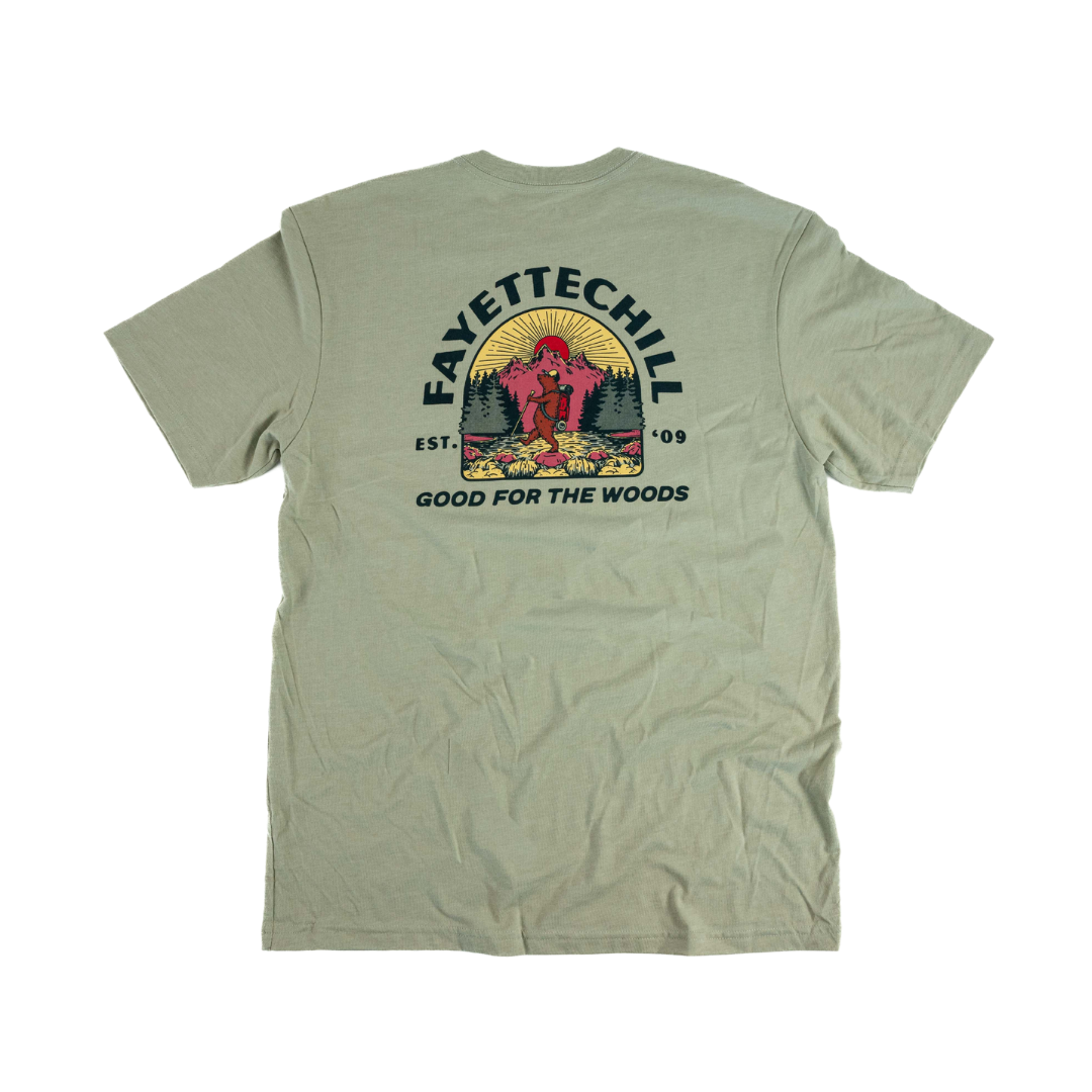 Fayettechill Backpacker SS Heather Desert Sage
