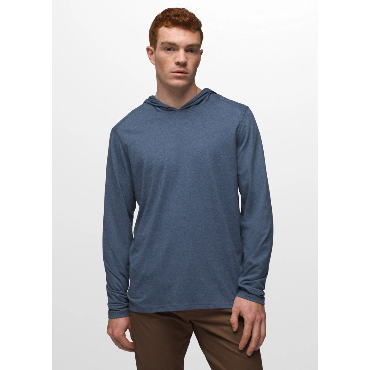 Prana Men&#39;s prAna Hooded T-Shirt Denim Heather