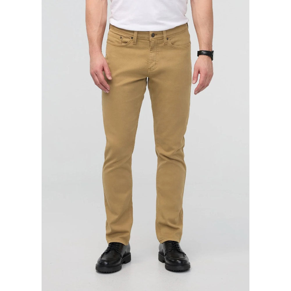 DU/ER Mens No Sweat Pant Relaxed Taper - 34 Inseam Camel