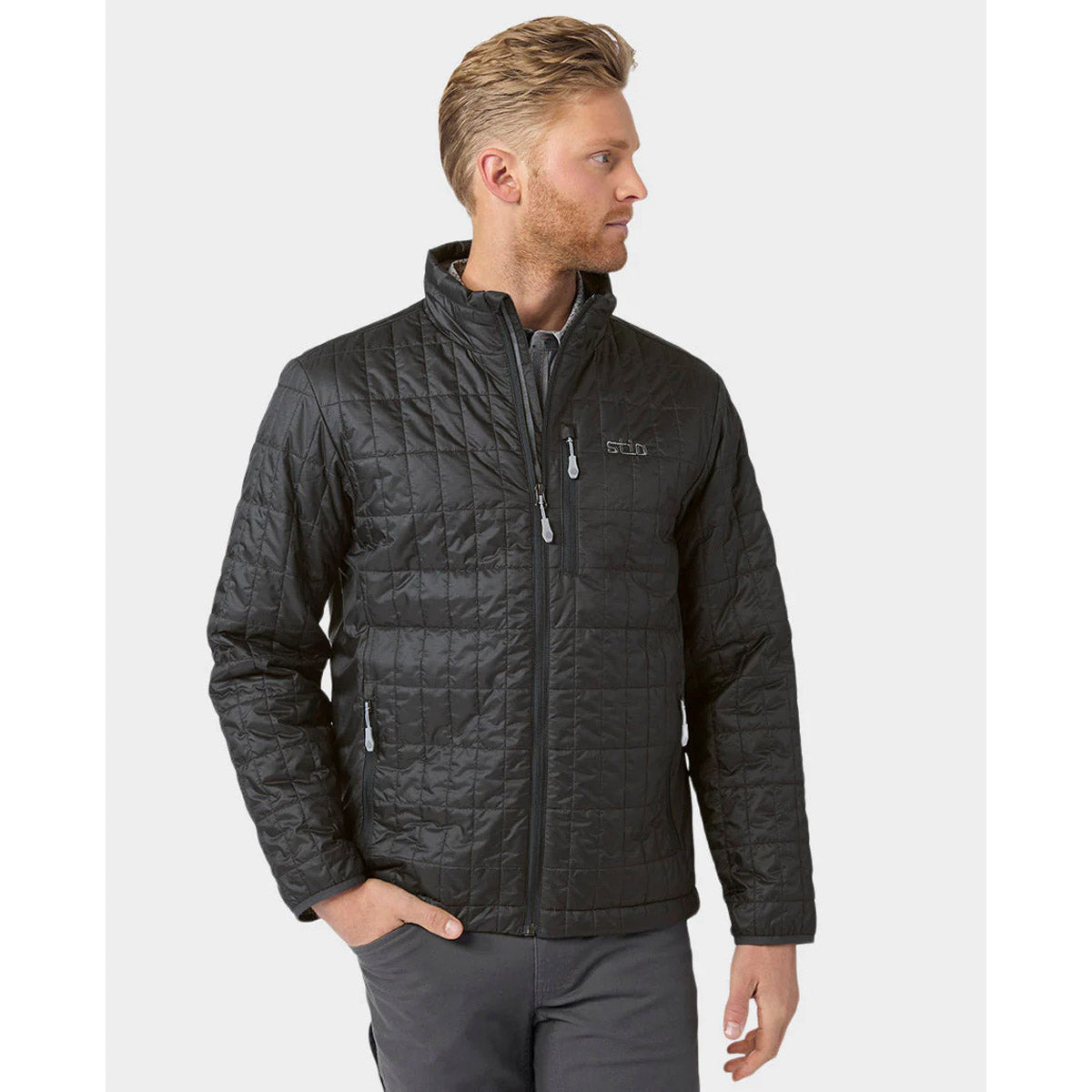 Stio Men's Azura Insulated Jacket Boundary Black