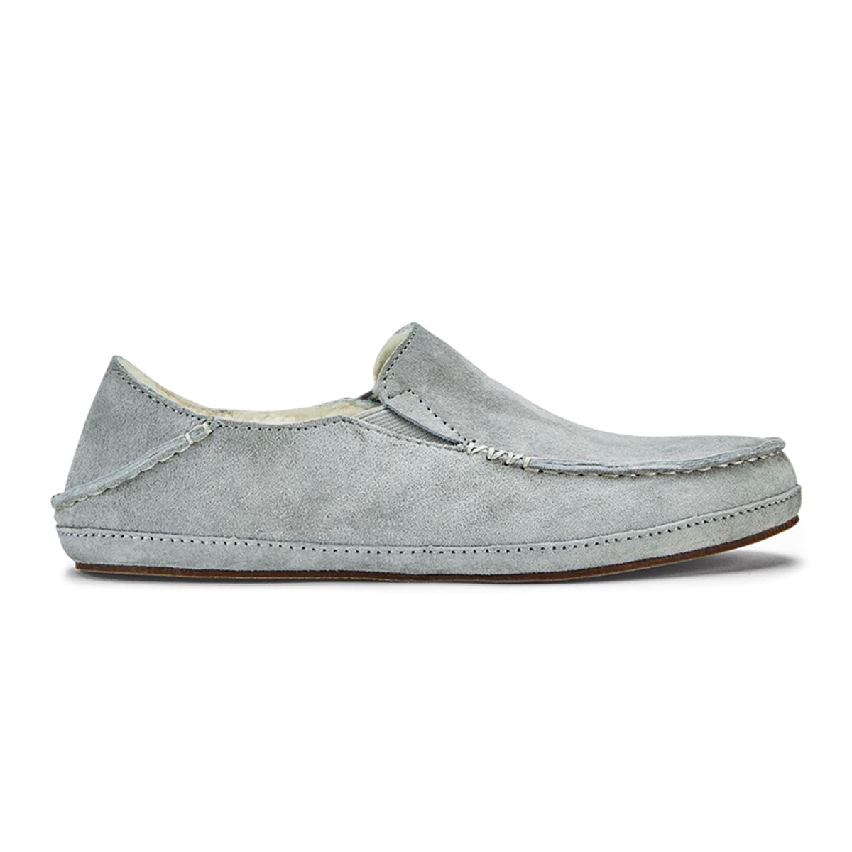 OluKai Womens Nohea Slipper Pale Grey/Pale Grey