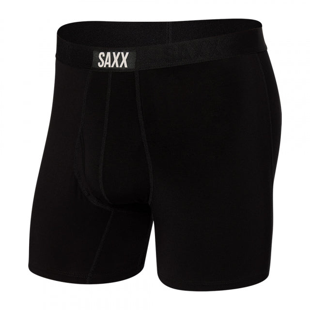 Saxx Underwear Co. Men&#39;s Ultra Boxer Brief BBB Black/Black