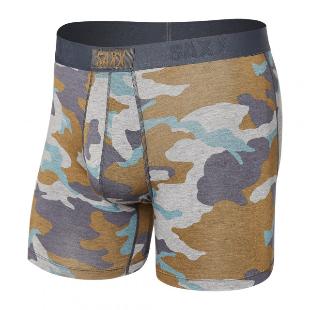 Saxx Underwear Co. M Vibe Super Soft BB GSC Grey Supersize Camo: