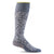 Sockwell Womens Damask Graduated Compression Socks 650 DENIM