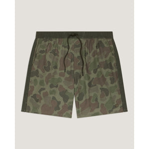 Free Fly Apparel Mens Palmera Trunk 16 P004 Vintage Camo Oil Green