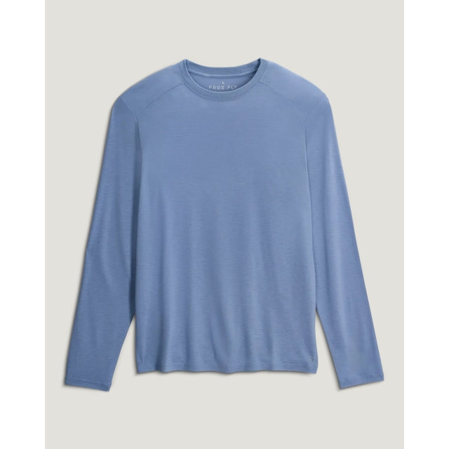 Free Fly Apparel Mens Bamboo Lightweight Long Sleeve 449 ast Light / L