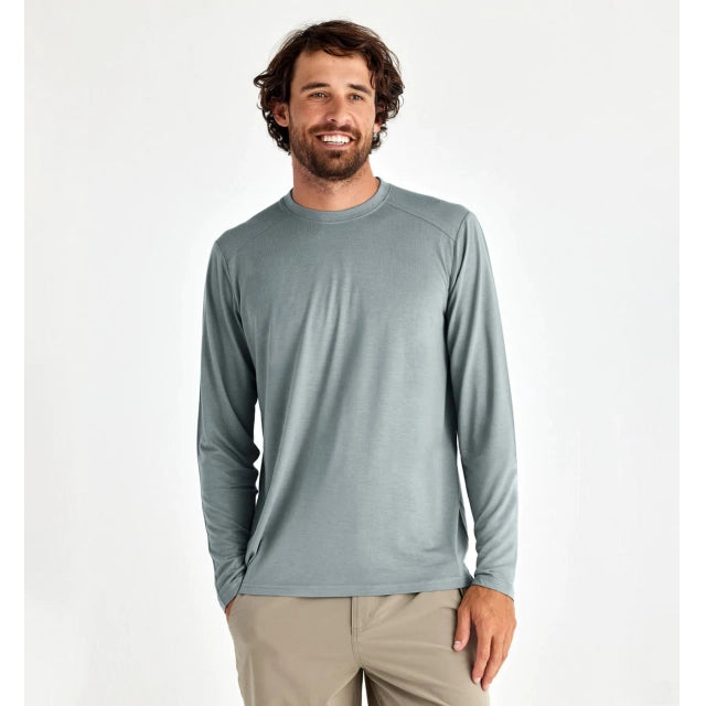 Free Fly Apparel M Bamboo Lightweight LS 310 Slate