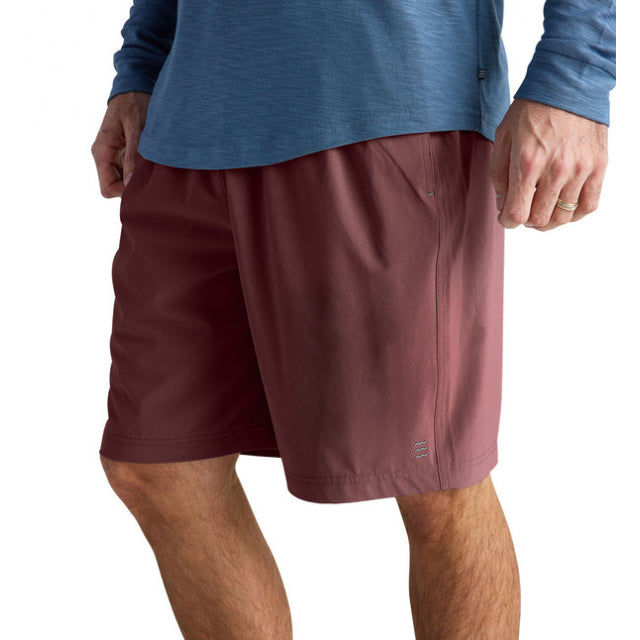 Free Fly Apparel Men&#39;s Breeze Short - 6&quot; 608 Garnet