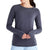 Free Fly Apparel Women's Bamboo Midweight Long Sleeve 324 Abyss