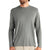 Free Fly Apparel Men's Bamboo Midweight Long Sleeve 513 Fatigue