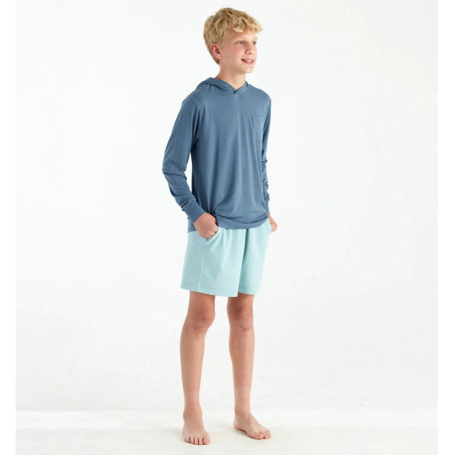 Free Fly Apparel Boys&#39; Breeze Short 521 Sea Glass